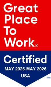 Great Place to work badge 2025